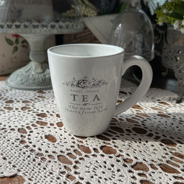 Кухлик, кружка, чашка "Tea", кераміка, 450 мл. 0121 фото