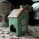 Свічник Будиночок керамічний 13,5х8х8 см. 0173 фото 3