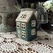 Свічник Будиночок керамічний 12х8х6,5 см. House004 фото 2