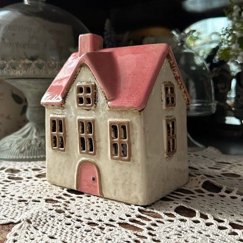 Свічник Будиночок керамічний 15х12,5х9,5 см.чник House012 фото