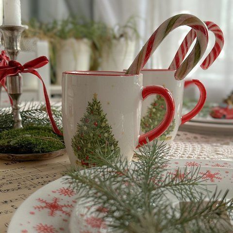 Чашка, кухоль "Christmas tree", кераміка, 350 мл. 0202 фото
